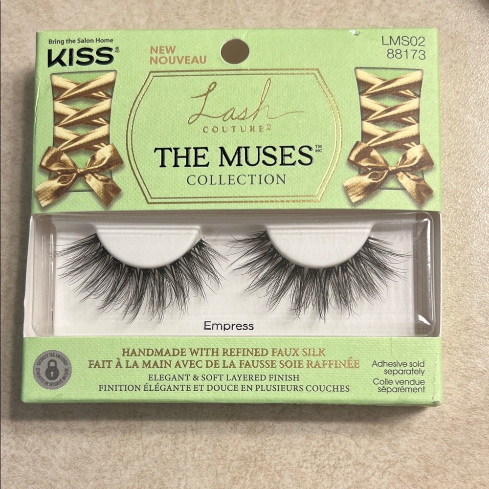 Kiss Lash Couture The Muses Collection Faux Silk Lashes - Black